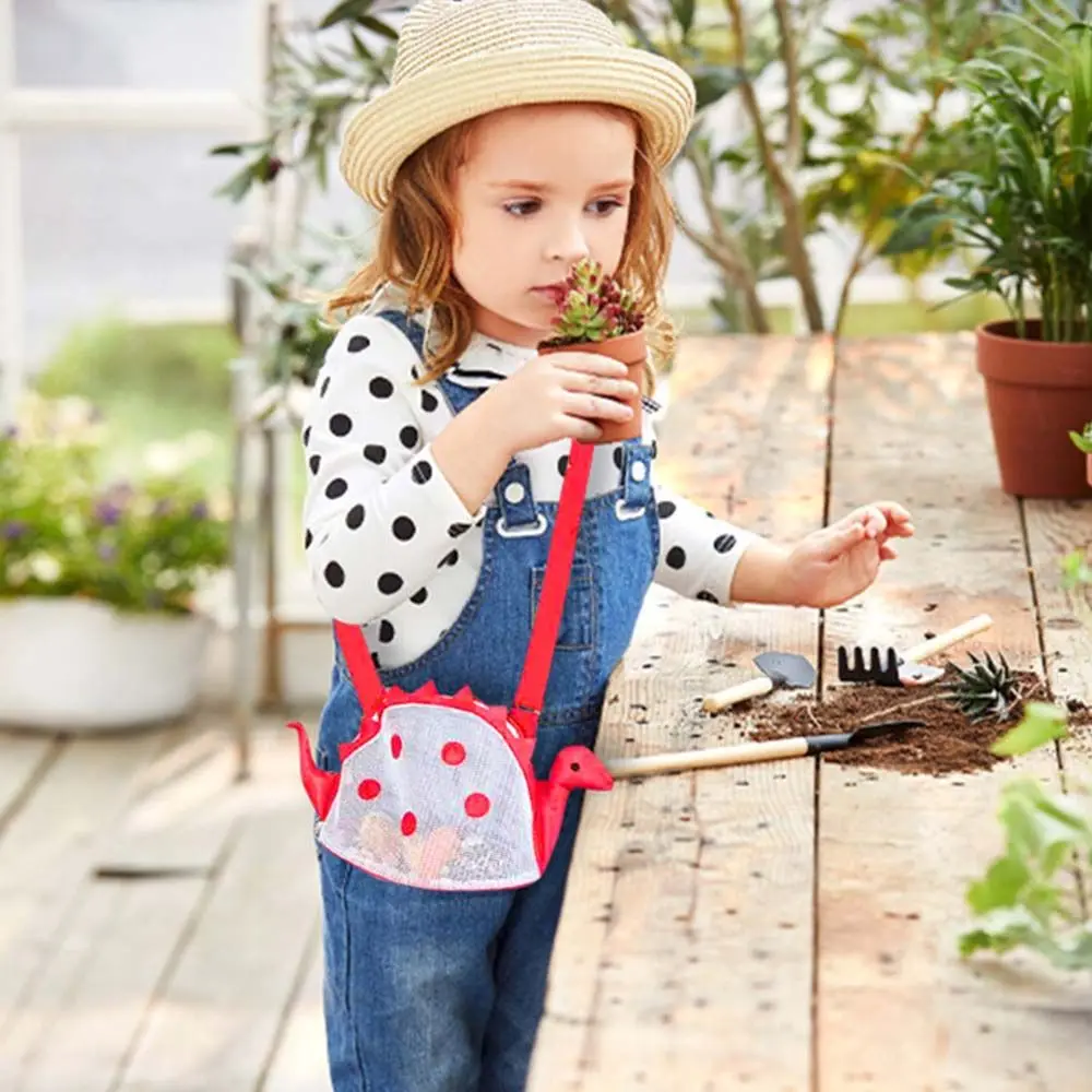 Borsa a tracolla pieghevole per esterni organizzatori di articoli vari borsa a tracolla per bambini contenitori a conchiglia per bambini borsa da spiaggia in rete borsa per giocattoli