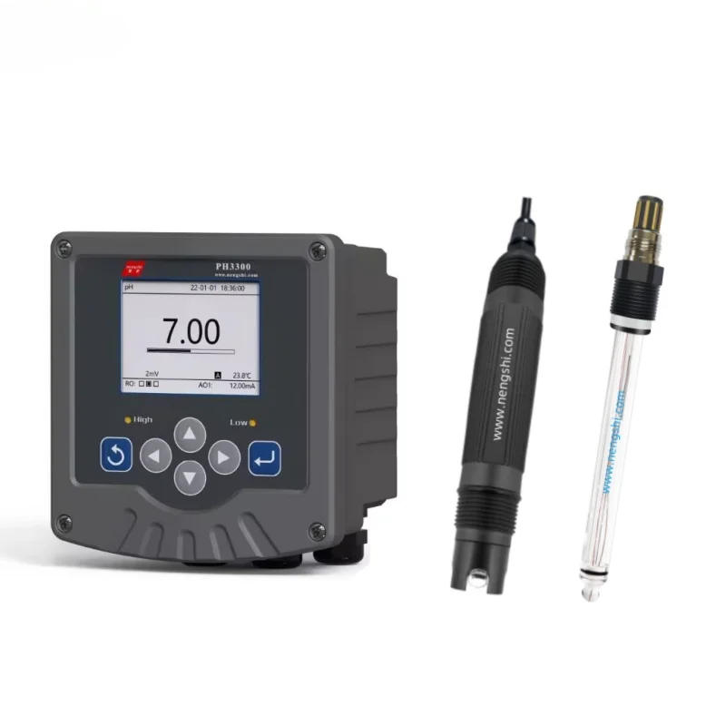 online industrial equipment to measure pH analyzer meter digital pH controller sensor 0 10v orp green house ph controller liquid