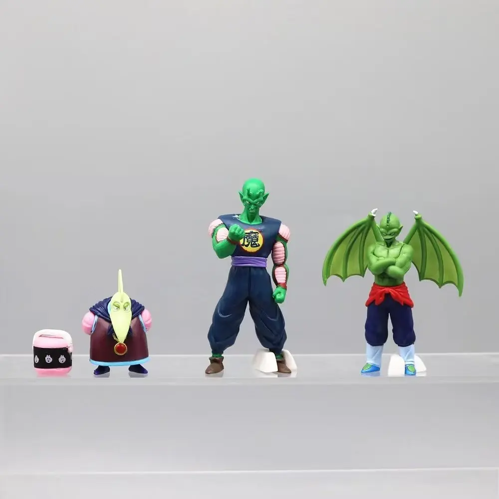 Figura de acción de Dragon Ball Z, Piccolo, Piano, tambor, platillo, 6 piezas, modelo de PVC, estatua, muñeca, adorno para habitación de colección, Juguetes