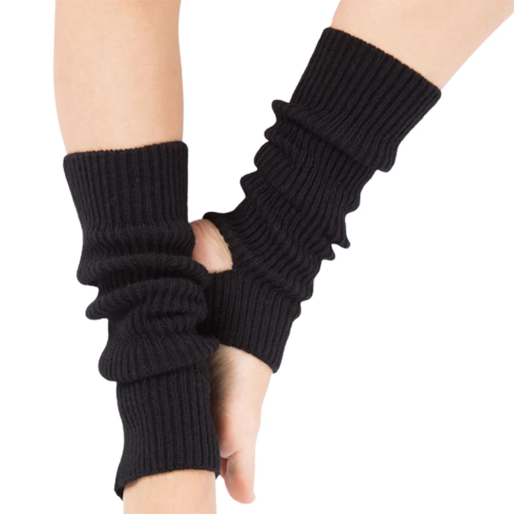 1 Pair Woman Latin Socks Yoga Fitness Dancing Female Daily Wear Exercising Warm Long Section Knitting Walking Socks