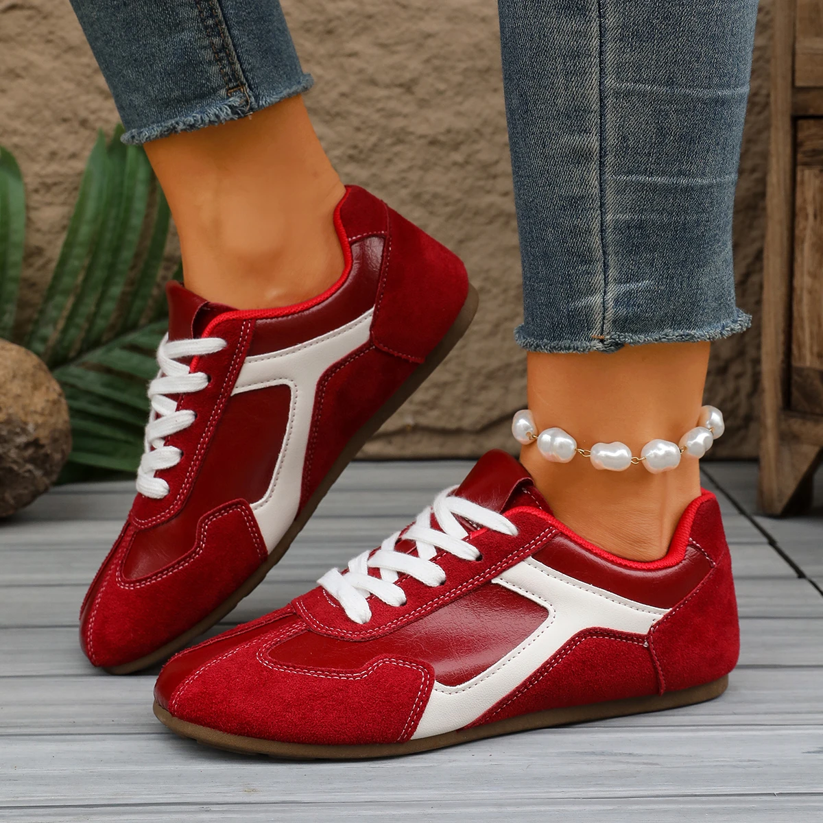 Nouvelles chaussures de sport décontractées, chaussures de course à la mode, faciles à assortir, surface en tissu respirant, légères, chaussures de sport pour femmes, Zapatos De Mujer