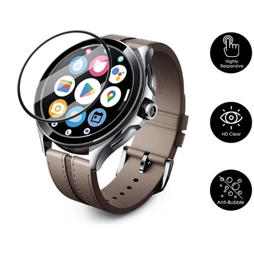 1/2/3 шт. Защитная пленка для часов Xiaomi Watch 2 Pro HD 3D композитная пленка для умных часов защита от падения от царапин экрана Защитная пленка