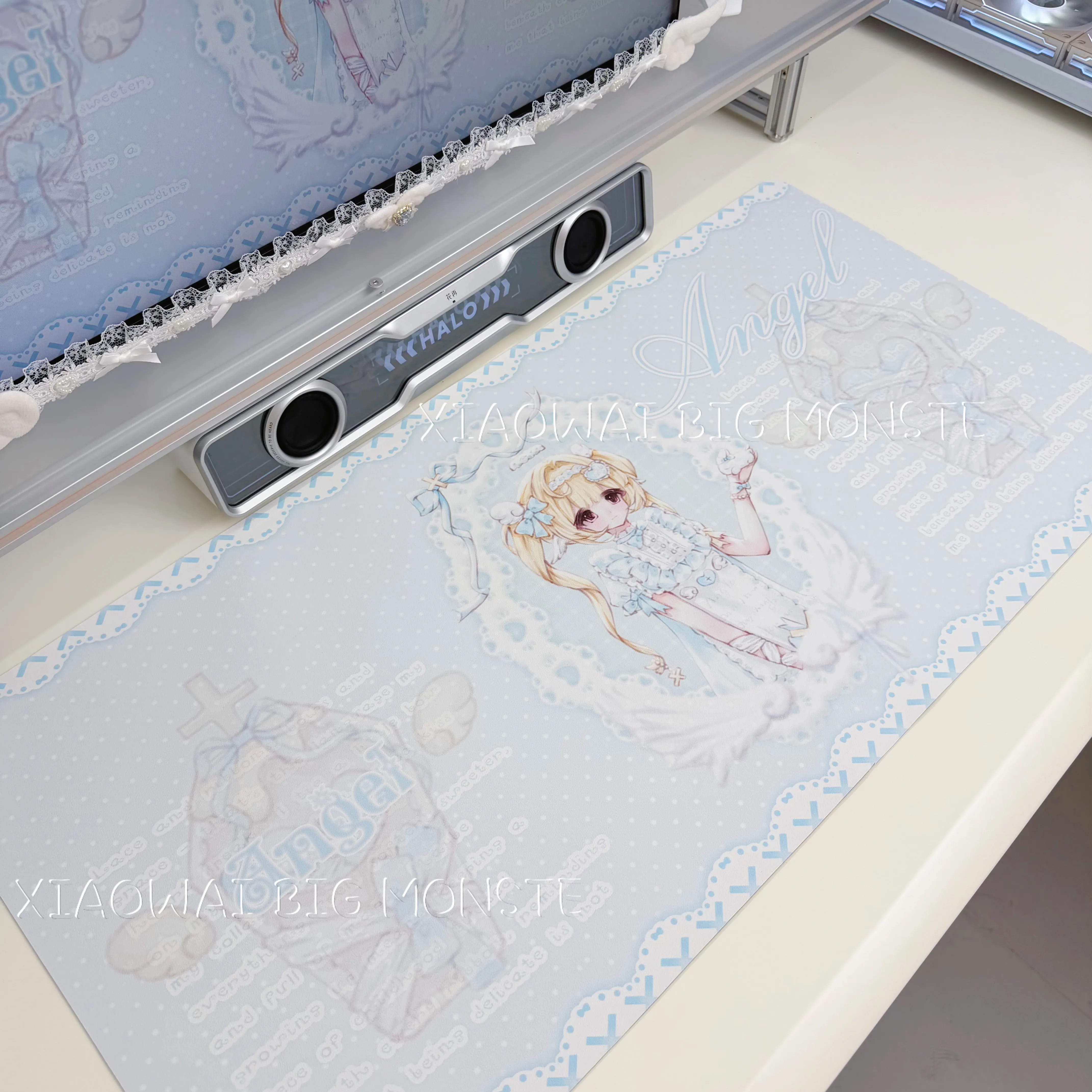 Kawaii Sevimli Kız Mouse Pad B - Leather Desk Pad incelemesi ve fiyatı