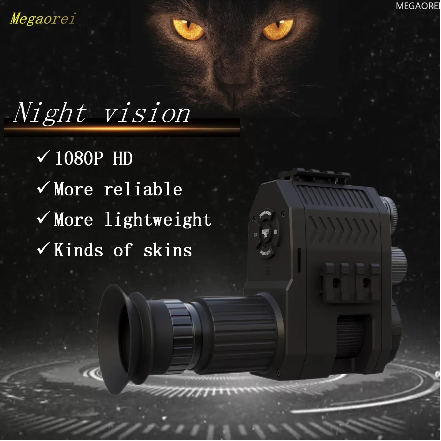 

NEW NK007 New Megaorei Laser Infrared Night Vision For Hunting With 1080P Screen And Monocular LensNV