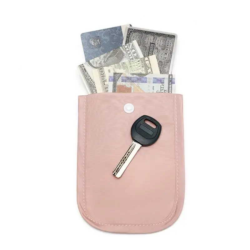 Hidden Bra Wallet Protect Your Passport with Adjustable Elastic Strap Money Pouch Bag Invisible Ultra-thin Wallet Outdoor swim