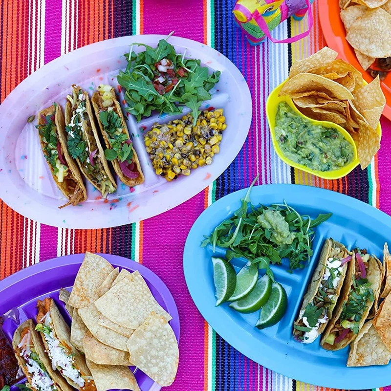 Wave Shape Tortilla Tray, Mexican Pancake Prevention Rack, Food Holder, Servindo Bandeja, Creative Taco Rack