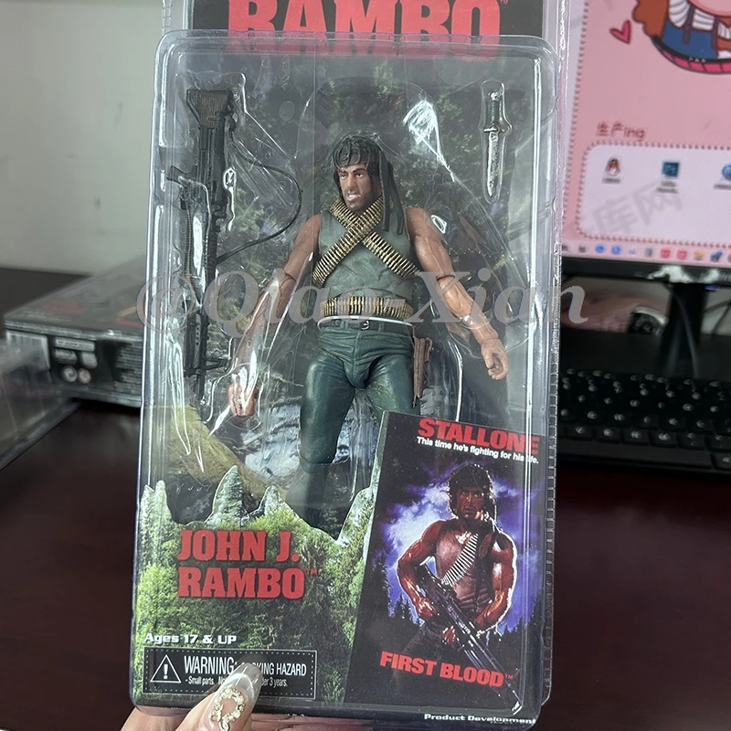 Neca First Blood Ron Kim John J.R Rambo Action Figure Rambo 2015