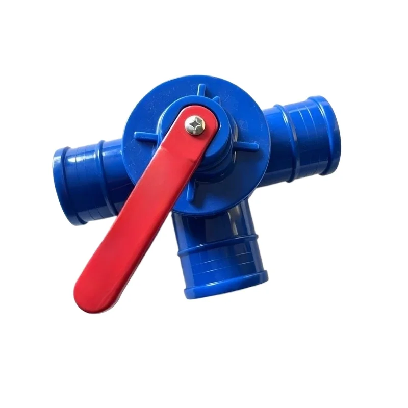 For 2, 2.5, 3 Inch Multi-functional Tee Connector, Four-way Combination Switch Accessories