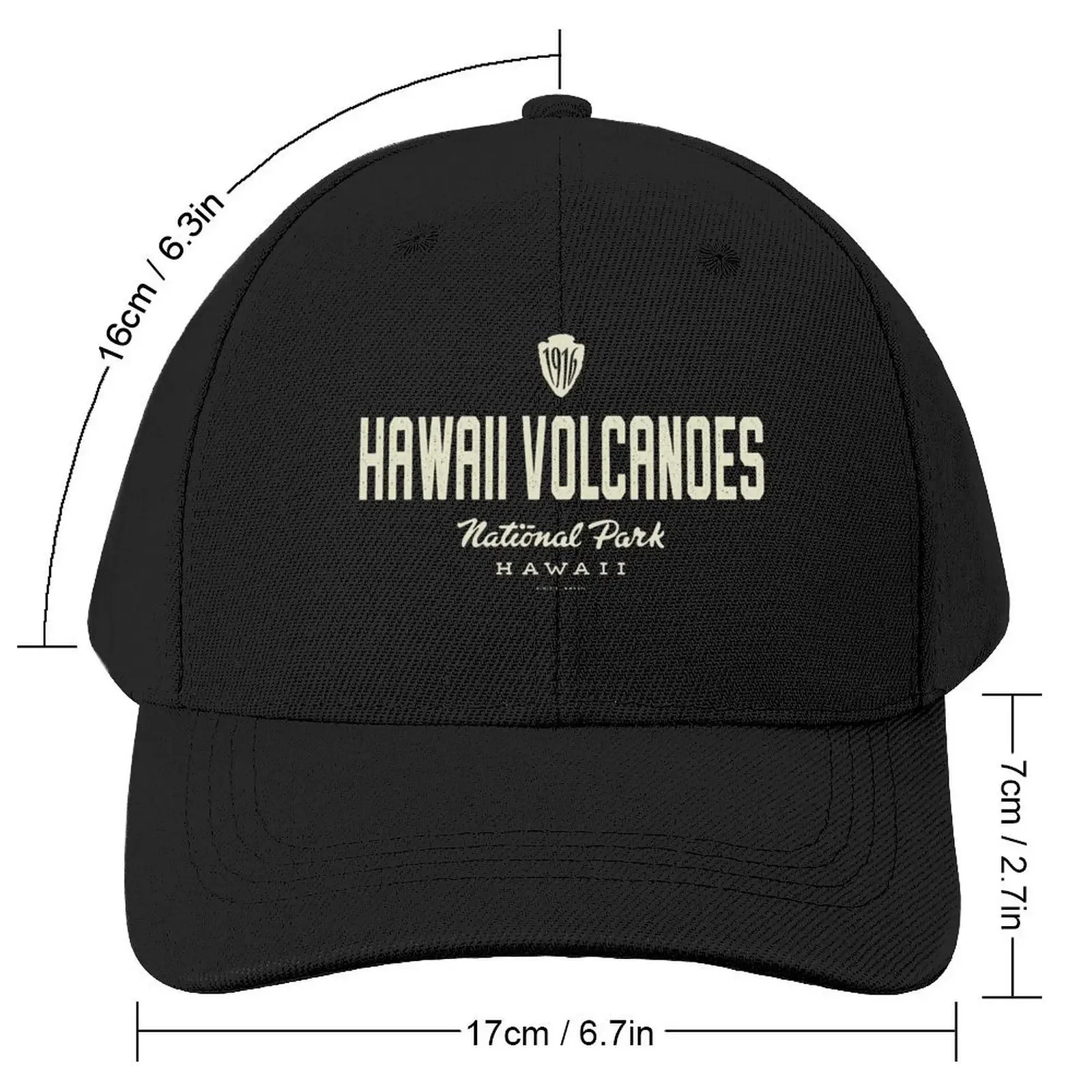 Hawaii Volcanoes National Park - 1916 Arrowhead (Tan) Baseball Cap Snap Back Hat Bobble Hat custom Hat Men Women's