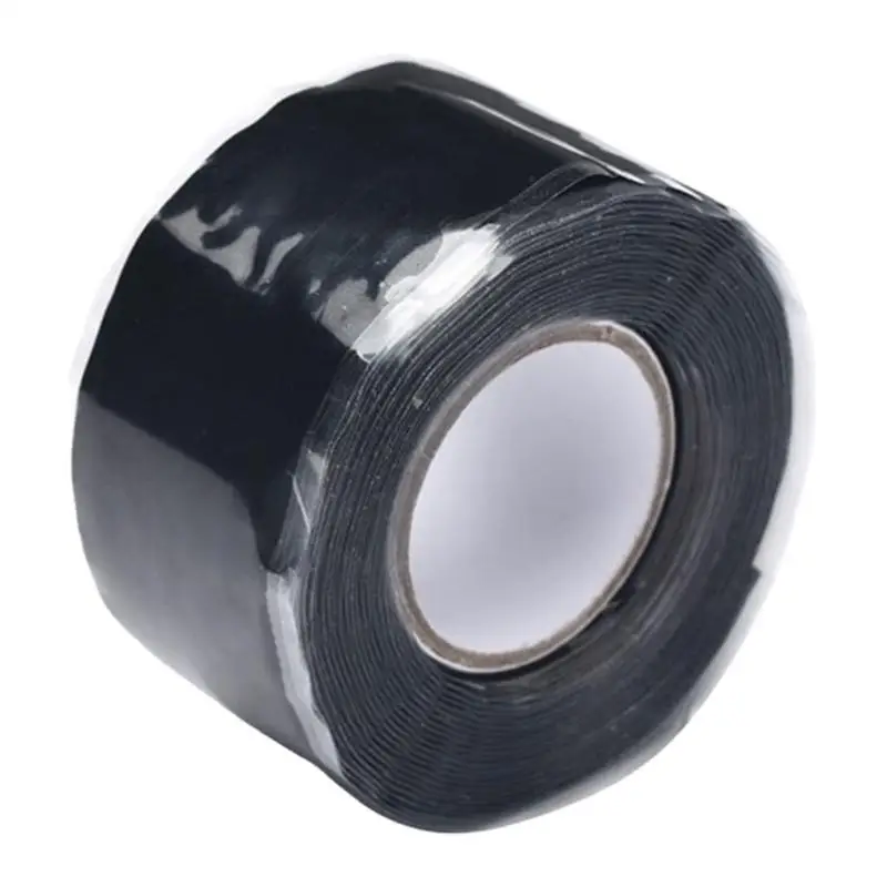 Self-fusing Silicone Tape Hose Repair Water Sealing Waterproof Tape Insulating Silicone Grip Tape 1 Inch X 5 Ft Rubber Tape For