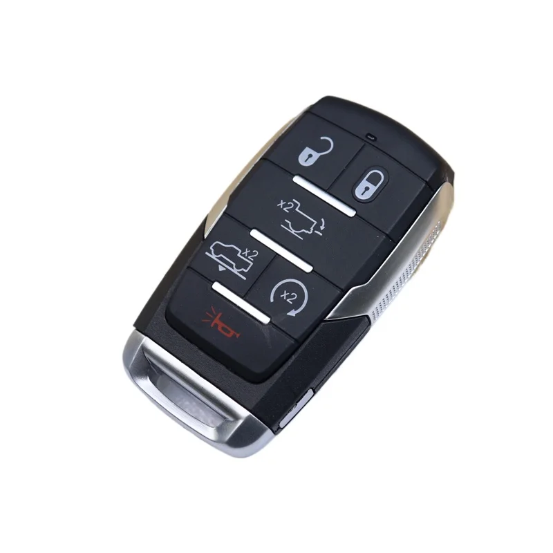 Dodge RAM RAM1500 RAM2500 TRX Avenger Nitro Pickup for Jeep 2019-2022 용 Chrysler Sebring 용 자동차 키 하우징 키 케이스 쉘