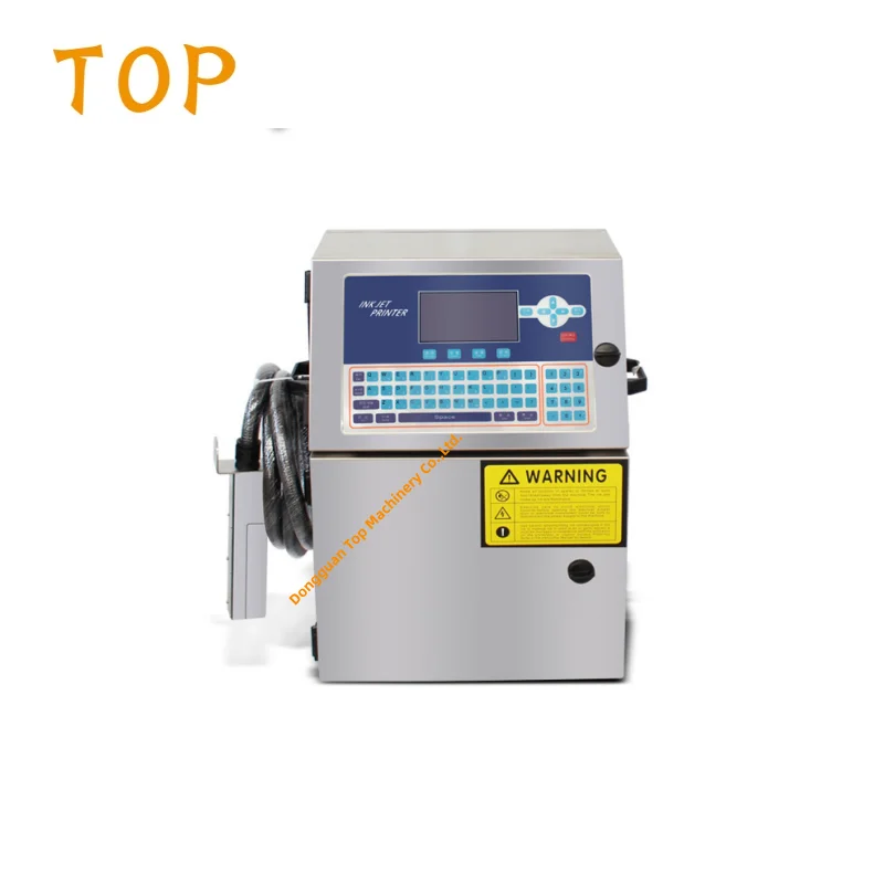 

Label / 12.7Mm Multi Language Continuous Tij Online Inkjet Printer For Assembly Lin