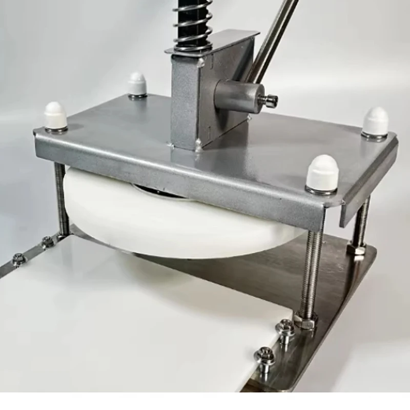 

16/20/25CM Manual Pizza Former Dough Press Machine Stainless Steel Dough Flattening Machine 300kg Pressure Commercial Food Tool