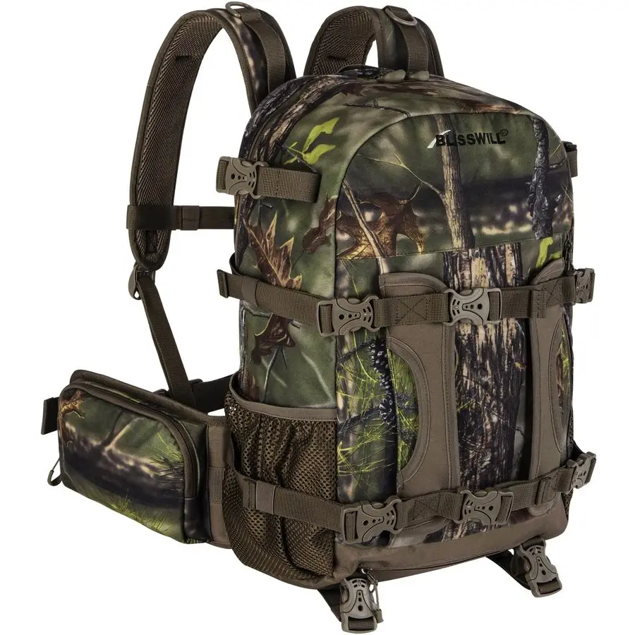 Hunting Backpack Hunting Day Pack with rifle holder Hunting Gear Accessories gift for menForest Canvas