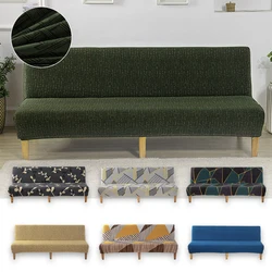 Solid Color Sofa Bed Cover Couch Cover for Sofa Set Living Room Furniture Cushions Elastic Slip Army Green Seat Chair Cover