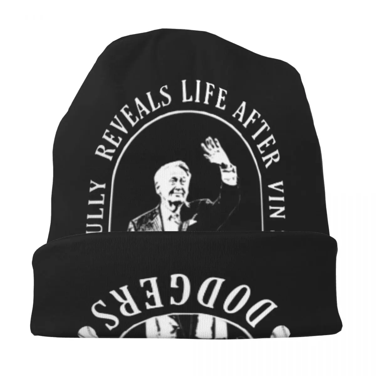 Vin Scully Reveals Life After Skullies Beanies Hats Vintage Unisex Ski Caps Warm Thermal Elastic Bonnet