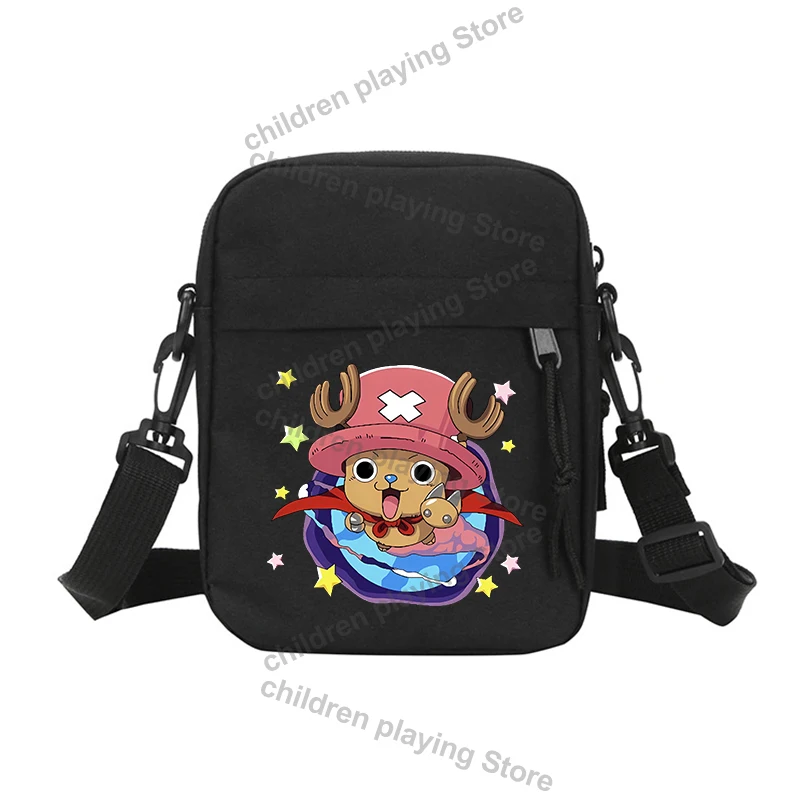 Luffy Shoulder Crossbody Bag Men Women Casual Small Zipper Messenger Sling Bags Simple Sports Pouch Birthday Gift - view 5