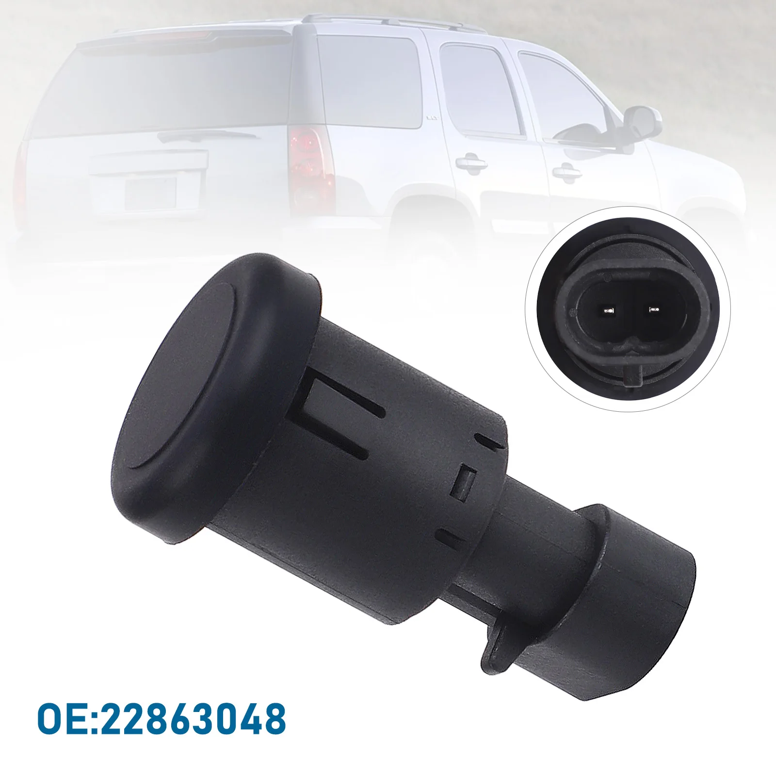 

Rear Liftgate Window Release Switch 22863048 12V 5A IP68 Waterproof Black For GM Tahoe Yukon Suburban Cadillac Escalade 07-14