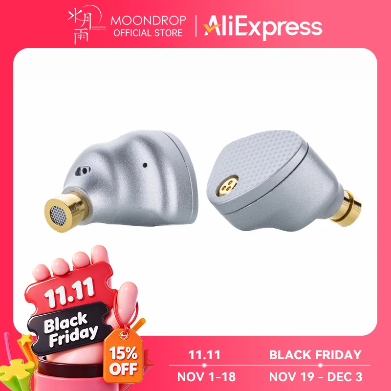 MOONDROP ARIA 2 Earphones High Performance IEMs Earbuds with Detachable Cable 0.78mm 2pin 3.5/4.4mm Plug ARIA2 Earphone