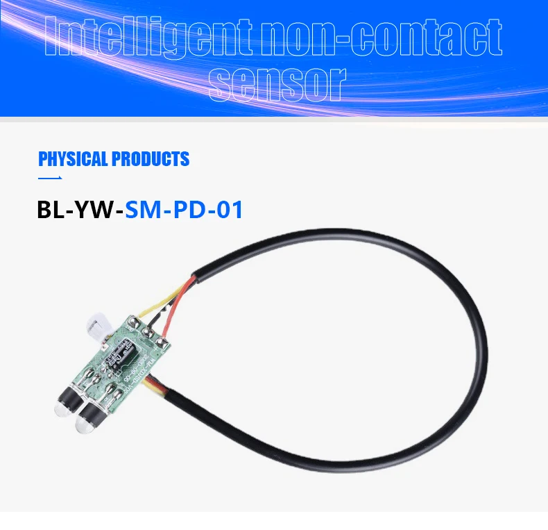 50PCS Naderingsschakelaar Objectdetectiemodule Automatische detectie Infrarood Inductieschakelaar Afstandssensor voor desinfectie M