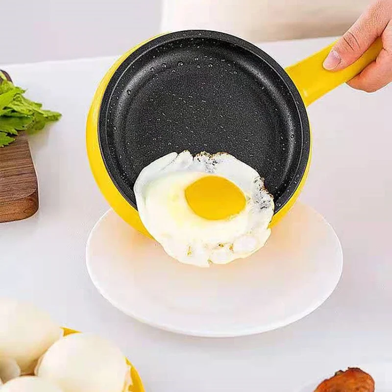 

Frying Pan Small 1PC Frying Sautéing Cooking Multifunctional All-in-One Small Mini Electric Egg Cooker Breakfast Machine
