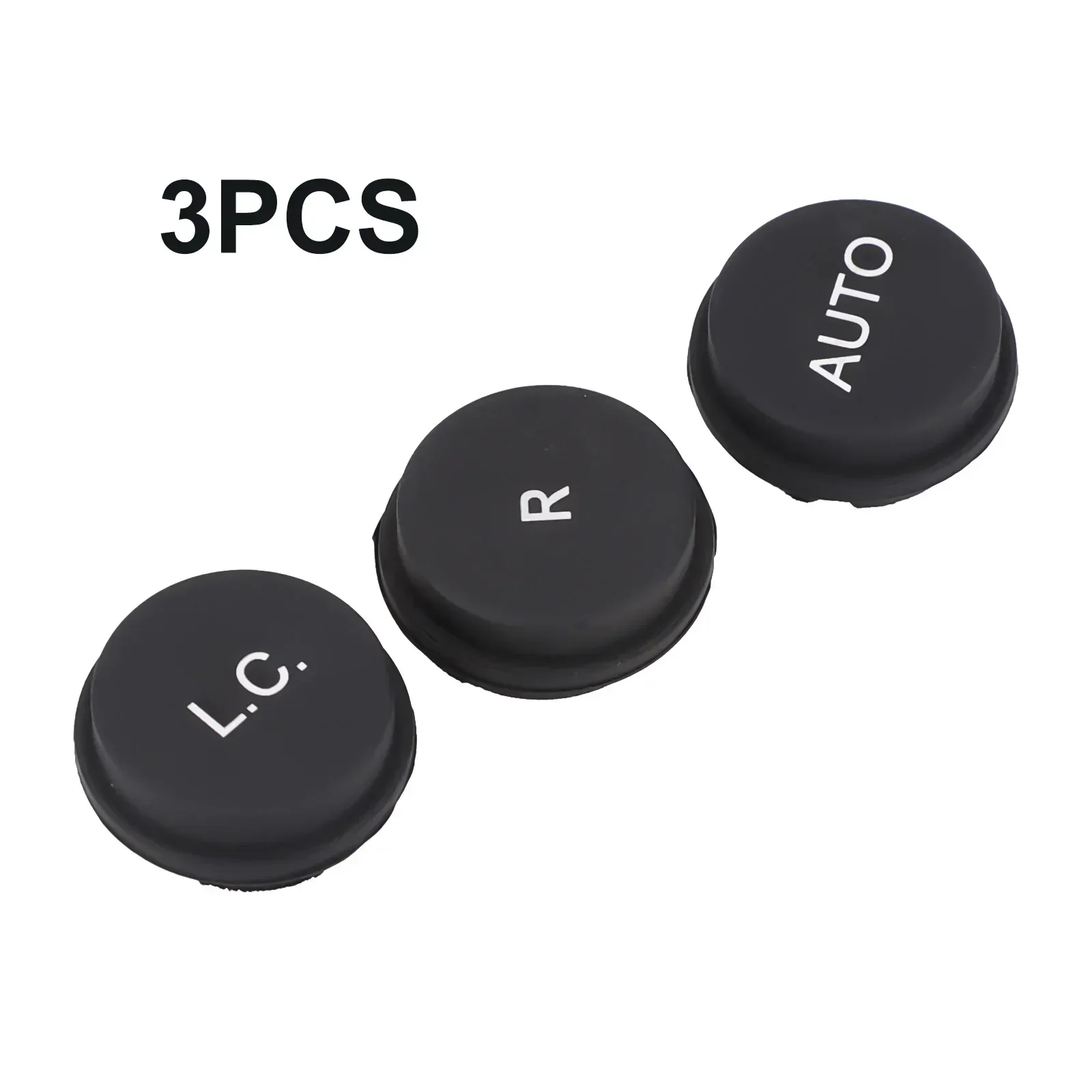 3PCS Car Gearbox Control Dashboard L.C&R&AUTO Button Panel For Ferrari 430 612 599 F1 OE Part Number 81699200 Black Accessory