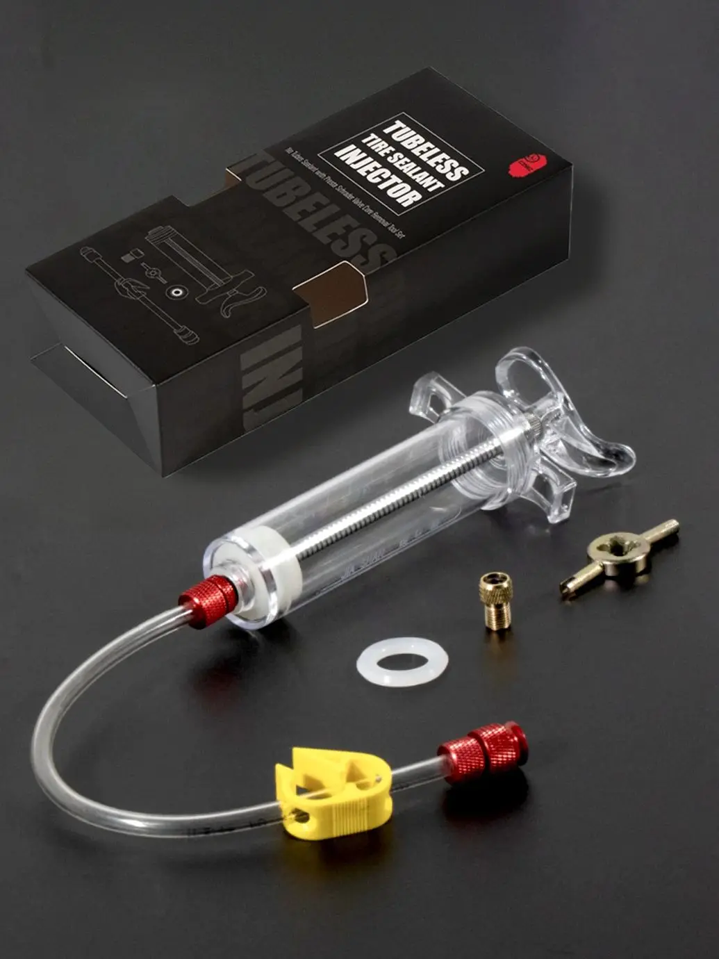 AliExpress chooee Tubeless Tire Sealant Syringe Kit - 50ml/20ml Manual Injector Tool For MTB & Road Bike, Bicycle Tire Fluid Repair Set