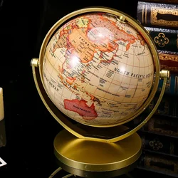 15 Universal High-definition Retro Student Globe 20 Cm High 720 Degree Rotating Globe English Version Of Geography Education