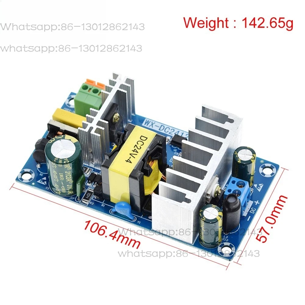 4a to 6a 24V stable high-power 100W board power switch AC/DC transformer power module