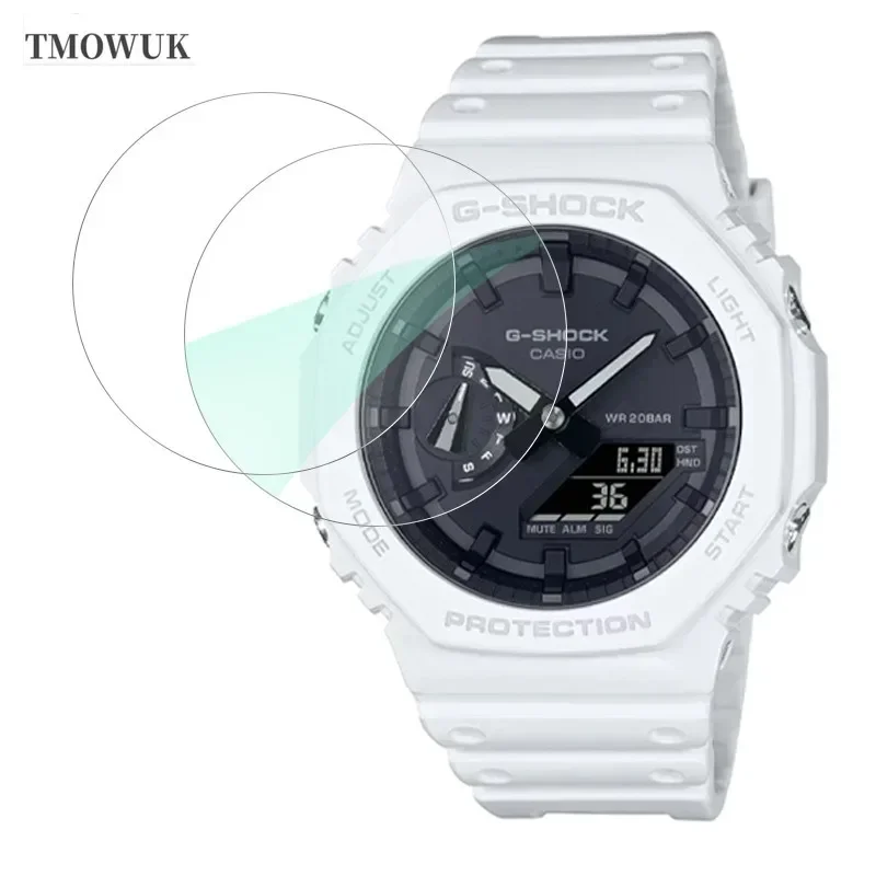 Protector de Pantalla para Casio GWG-2000 S2200 S140 EFV 540D L MDV 107 EFV 520DB GRB 100 GA 2110, Película de Hidrogel TPU Suave, Transparente HD
