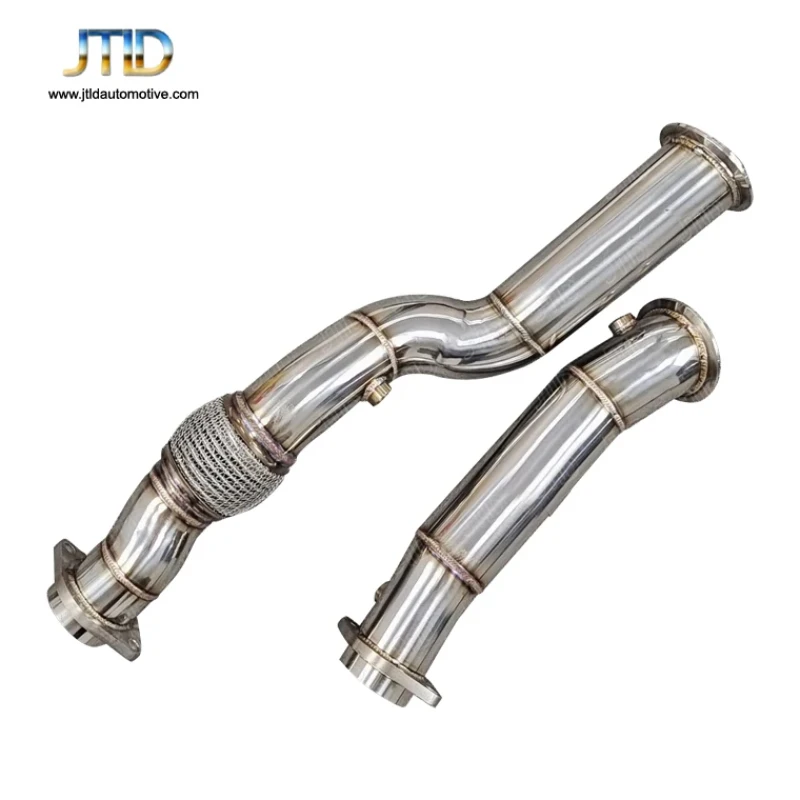 

Downpipe For BMW G80 M3 G82 M4 SS304 Stainless Steel Exhaust System - Active Sound System Exhaust car assecories escape