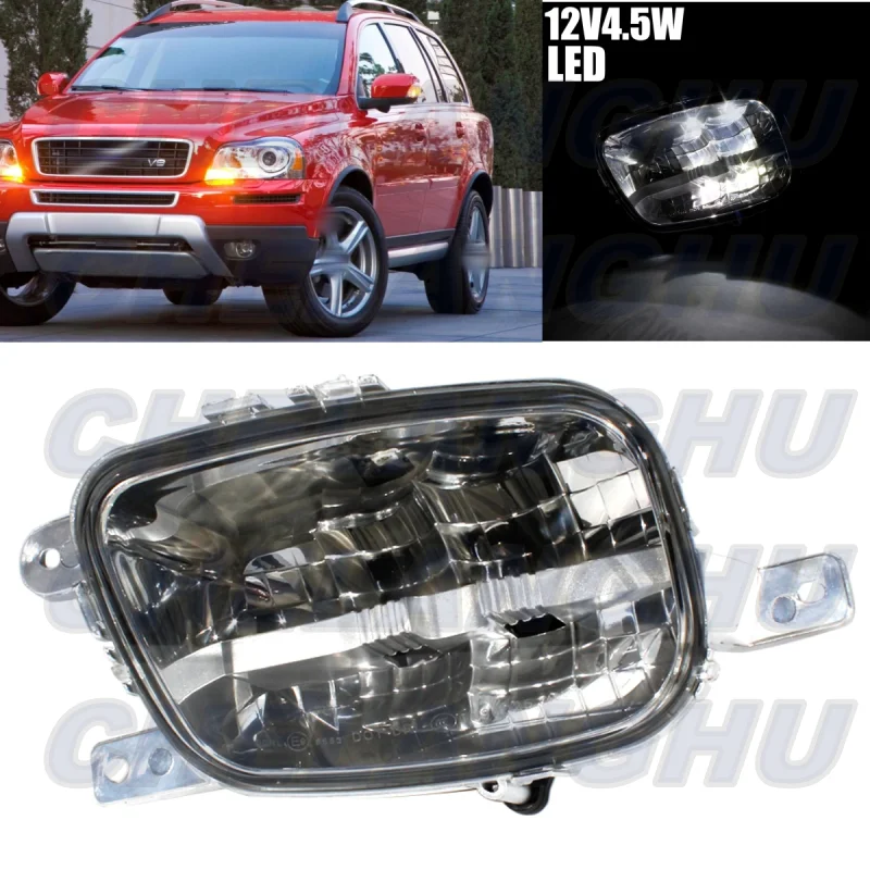 

For Volvo XC90 2004 2005 2006 2007 2008 2009 2010 2011 2012 2013 2014 Left Side Front Bumper LED Fog Light Lamp 31383156