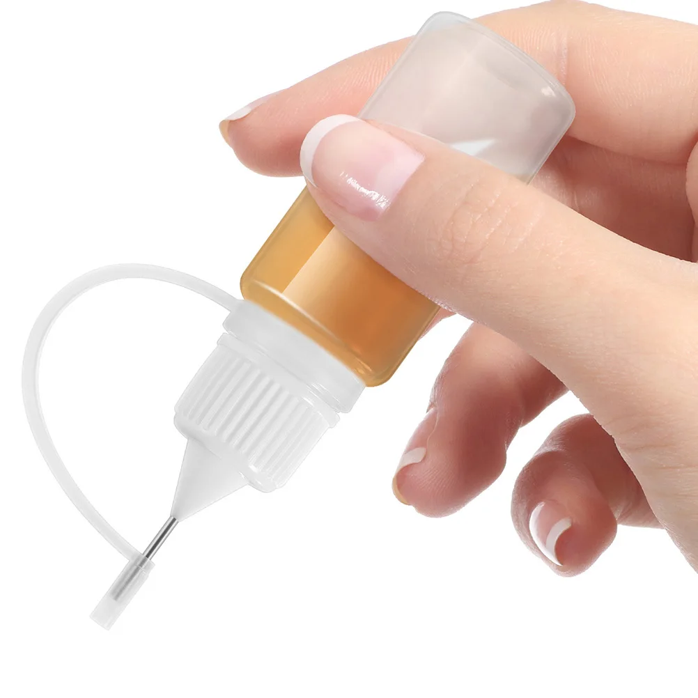 15 szt. Butelek z aplikatorem oleju, precyzyjny dozownik kleju z igłą, strzykawka z zakraplaczem do majsterkowania, żywicy epoksydowej, lateksu, uszczelniacza, płynów