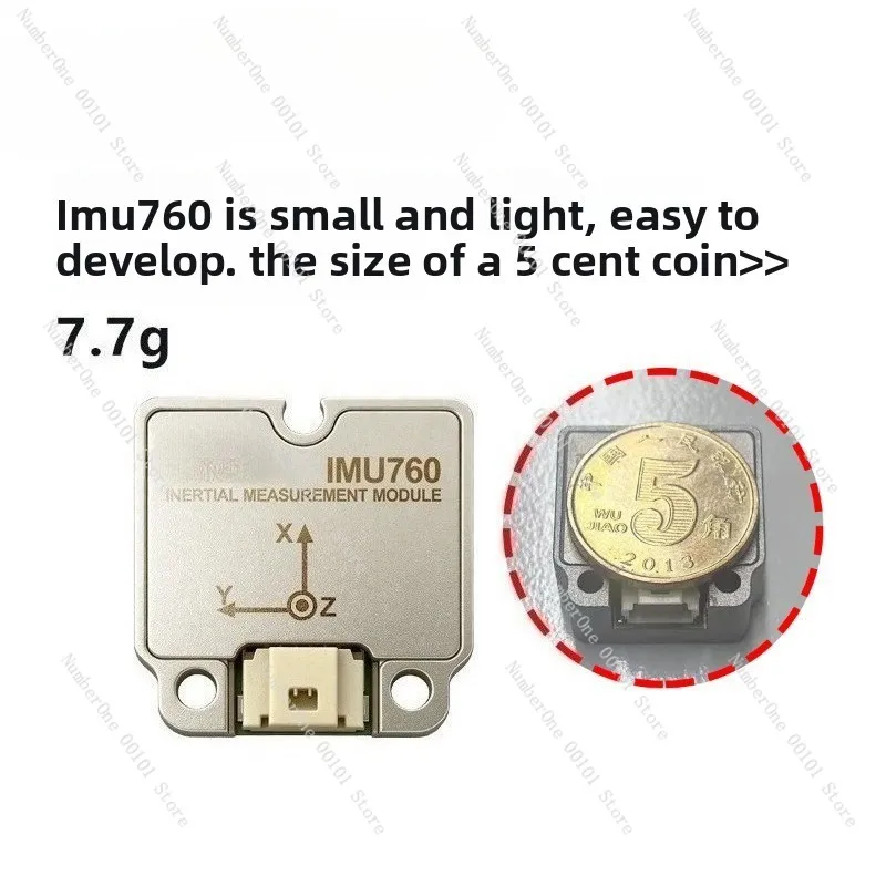 9-Axis IMU760 Inertial Navigation Sensor Quaternion Attitude Angle Module for Robot