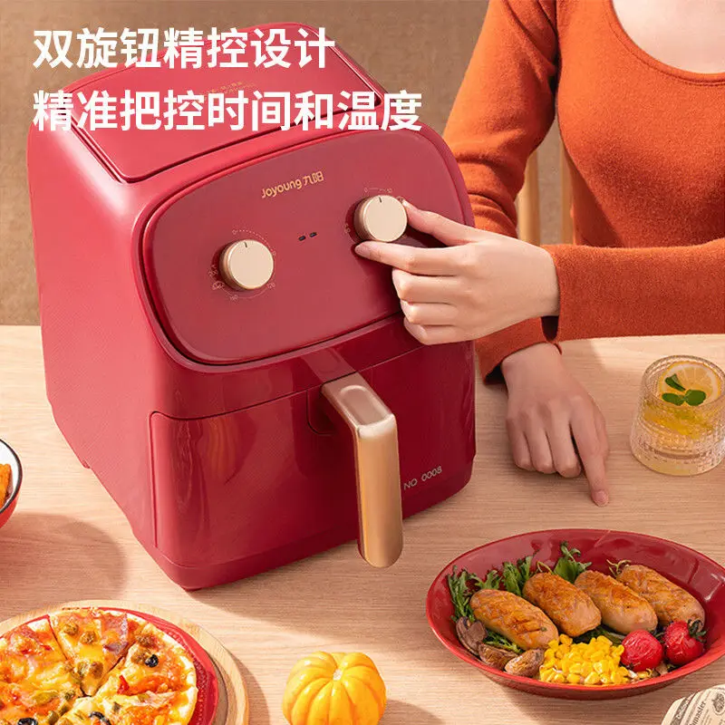 مقلاة هوائية منزلية ذات سعة كبيرة متعددة الوظائف مقلاة كهربائية ذكية للوقت ودرجة الحرارة مربعة قابلة للتعديل