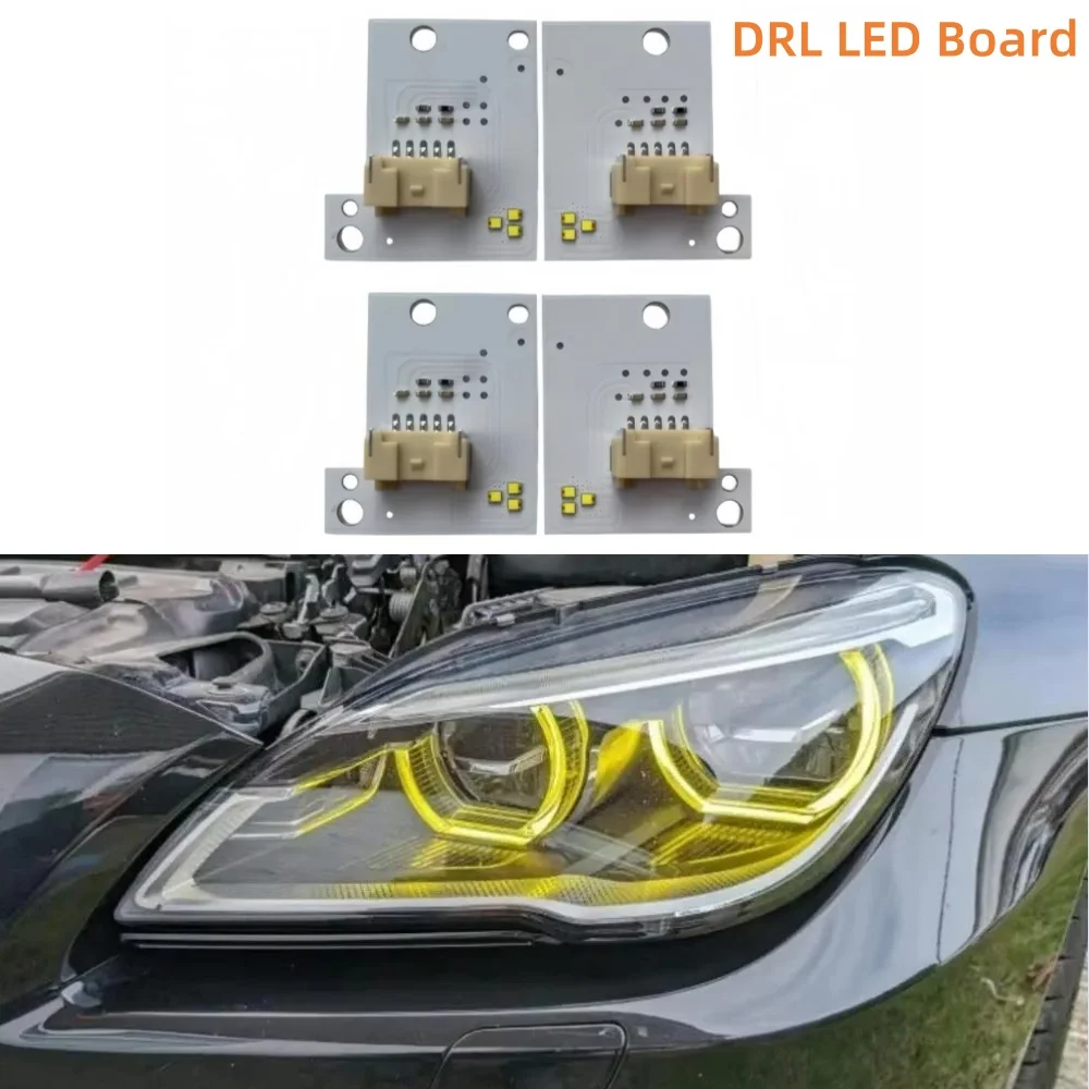 

Yellow Daylight Lightsource DRL Boards For BMW 6 Series F12 F13 F06 LCI M6 2014-2018 LED Headlight Daytime Running Light Chips
