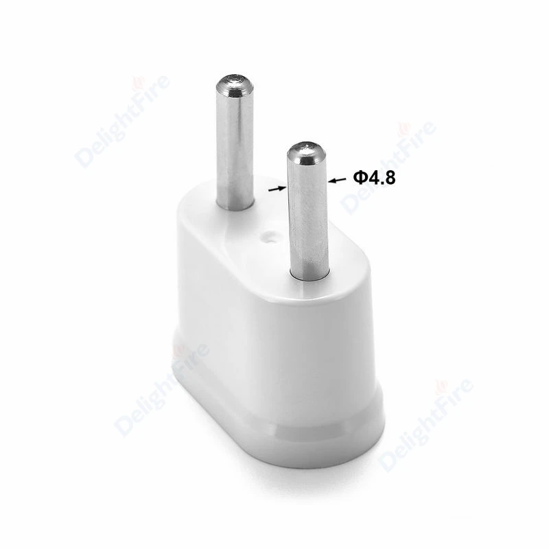 EU US Plug Adapter China America US To EU Euro European Korea Russia Spain Travel Adapter 2Pin Power Adapter Electrical Socket