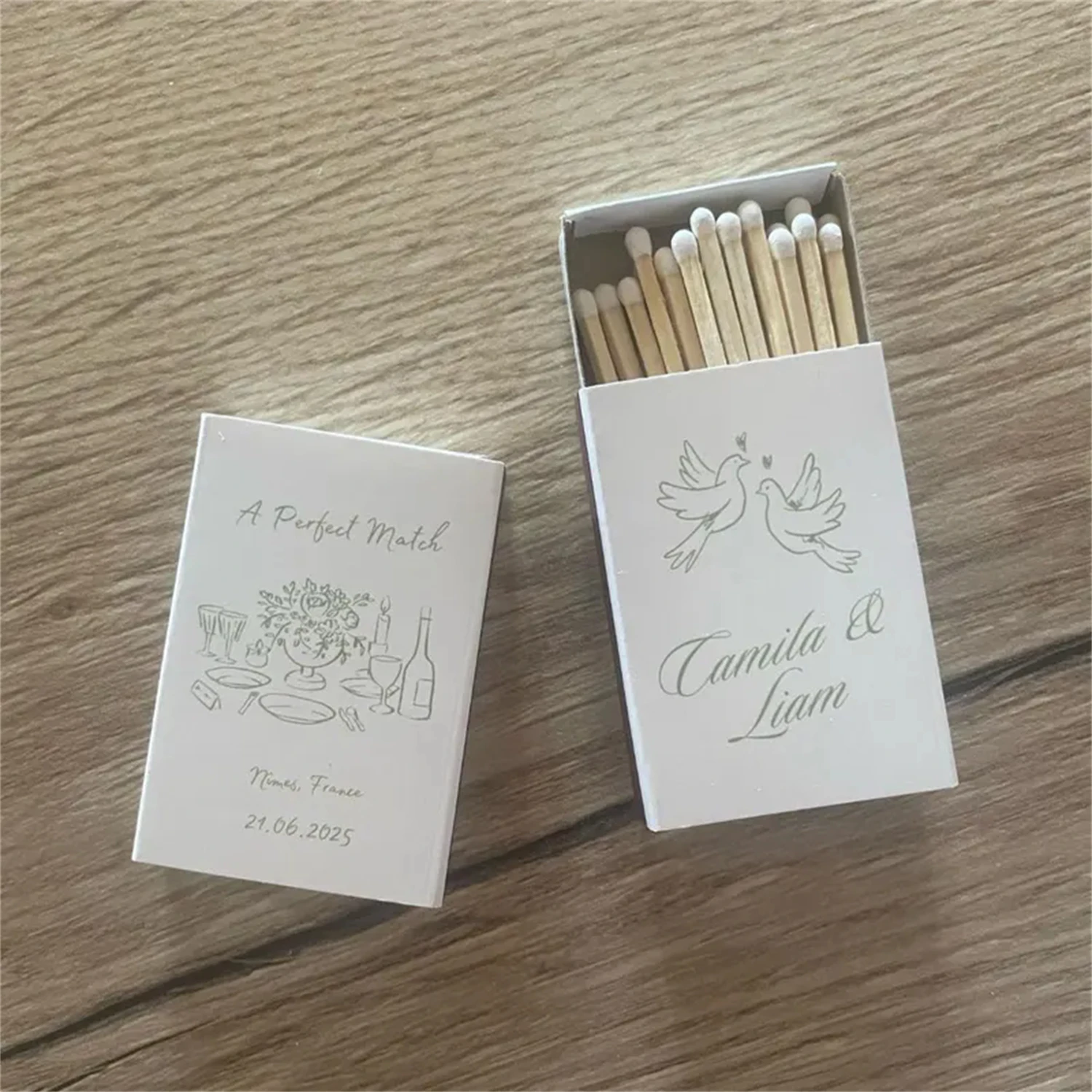 

Коробки для спичек на заказ / Искусство для спичек на заказ / Эскиз / Специальные спички / Коробки для спичек на заказ / Массовые свадебные сувениры / Свадебный сувенир