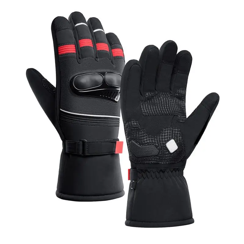 

Motorcycle Gloves Winter Waterproof Touch Screen Motorbike Riding Gloves Windproof Gloves Protective Men Cycling Handwear