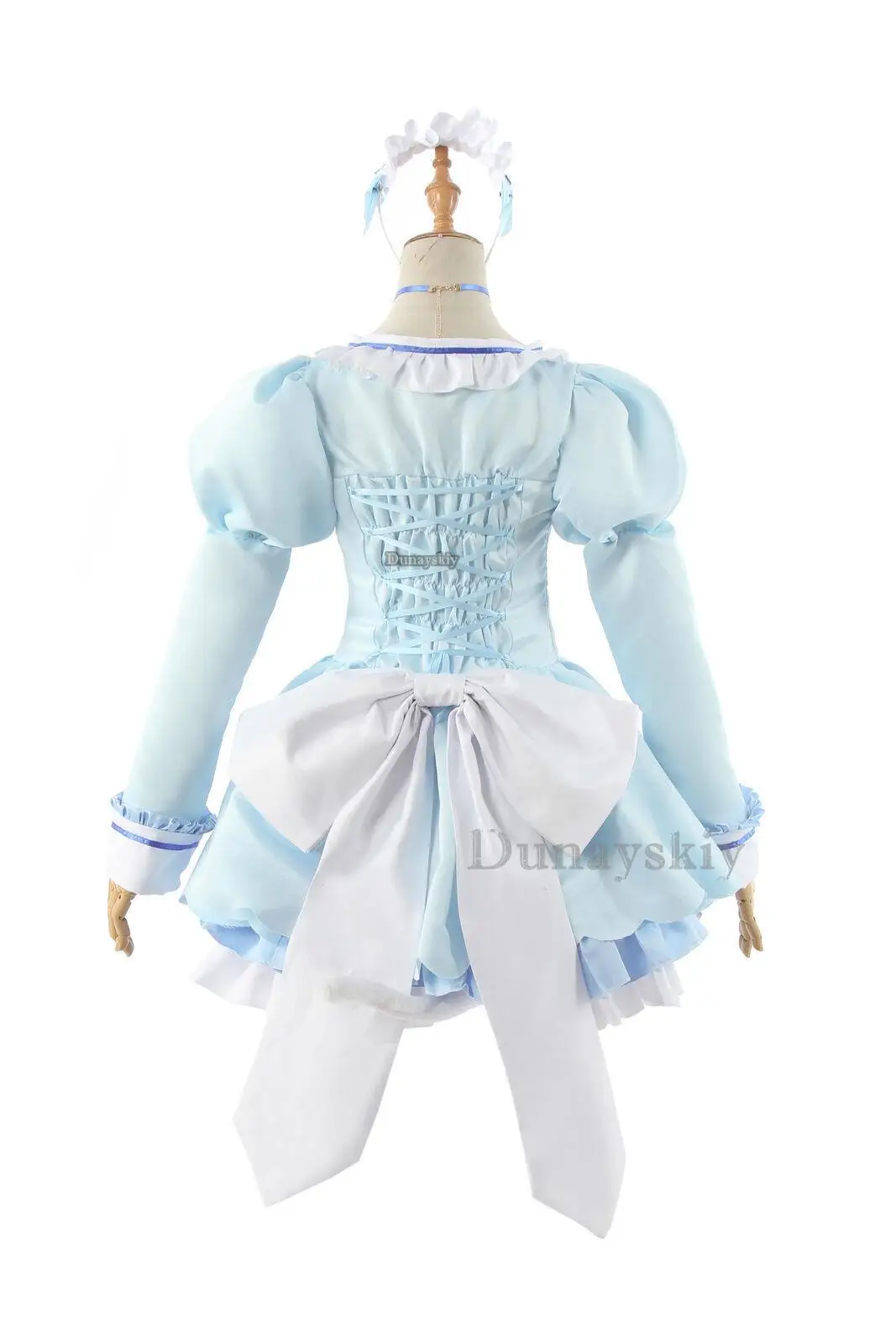 Gioco Chocola Nekopara Costume Cosplay Vestiti Parrucca Vaniglia Vestito Gatto Ragazza Cameriera Costume Lolita Gonna da donna Adorabile Colore rosa blu