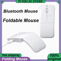 Foldable Mouse Wireless Bluetooth IR LED Portable Charging MAC Mobile Phone Tablet Office Mice PC Accessories Business Mouse