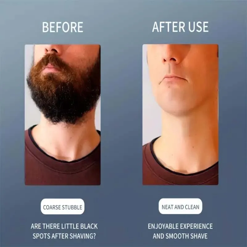 ماكينة حلاقة كلاسيكية للرجال بشفرات حادة ومقبض مضاد للانزلاق، أداة تجميل الوجه للرجال، هدية يجب اقتناؤها لعيد الحب #6