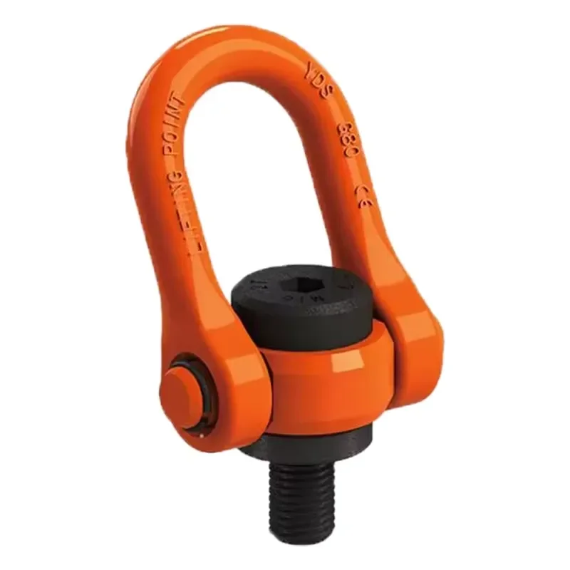 M39 Heavy Duty Lifting Ring 360 Degree Rotating Swivel Hoist Ring Forged Steel Industrial Hardware Accessories China Factory