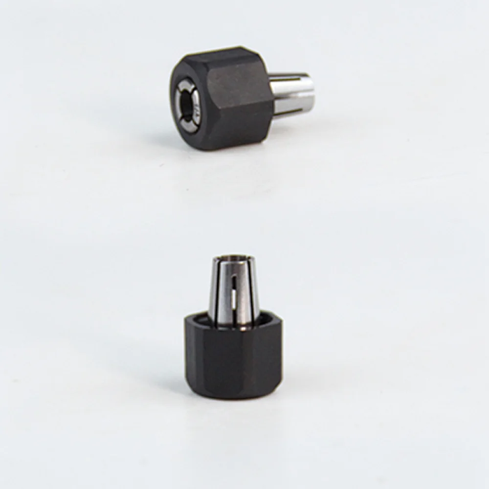 For Milwaukee 2486 20 Rotary Tool Collet Set 1 8 Inch Replacement Nut Adapter Durable S2 Alloy Steel Precision Hardware