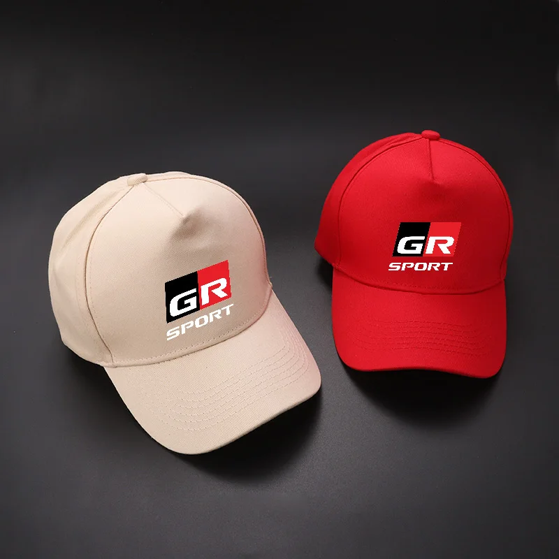 

Car Hats Casual Baseball Caps Sunscreen Cotton Ventilate Hat for TOYOTA GR GRSPORT GR SUPRA GR GAZOO RACING