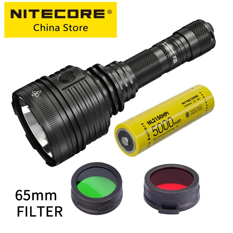 wholesale Nitecore P30i Strong Light Super Bright 2000LM Long-range Spotlight USB-C Direct Charging 21700 LED Flashlight Lantern