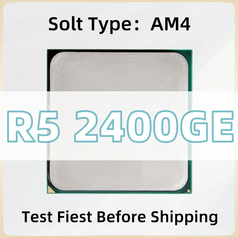 Ryzen 5 2400GE R5 2400GE 3.2GHz 4-Cores and 8-Threads 35W CPU Athlon 200GE Desktop Processor Socket AM4