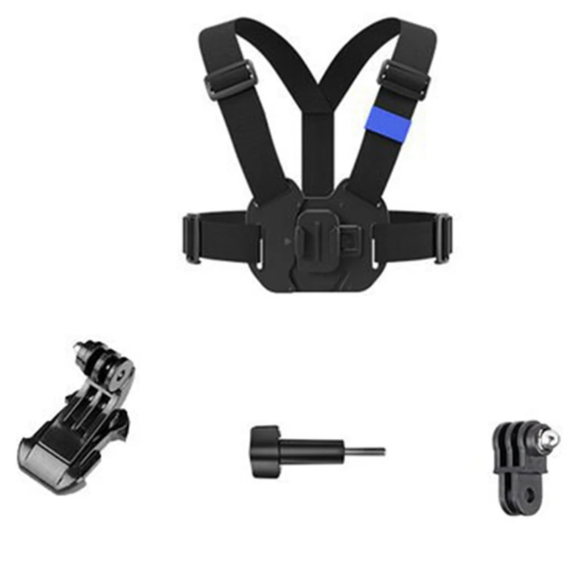 Vest-Style Photography Chest Strap Quick-Release Adjustable Chest Strap Action4 Accessories