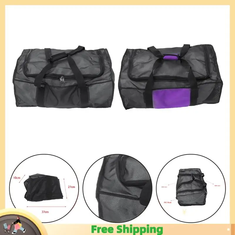 

X08A Diving Mesh Bag Diving Back Flying Jacket BCD Lightweight PVC Mesh Bag For Diving Swimming Daily Travel 68X44x28cm