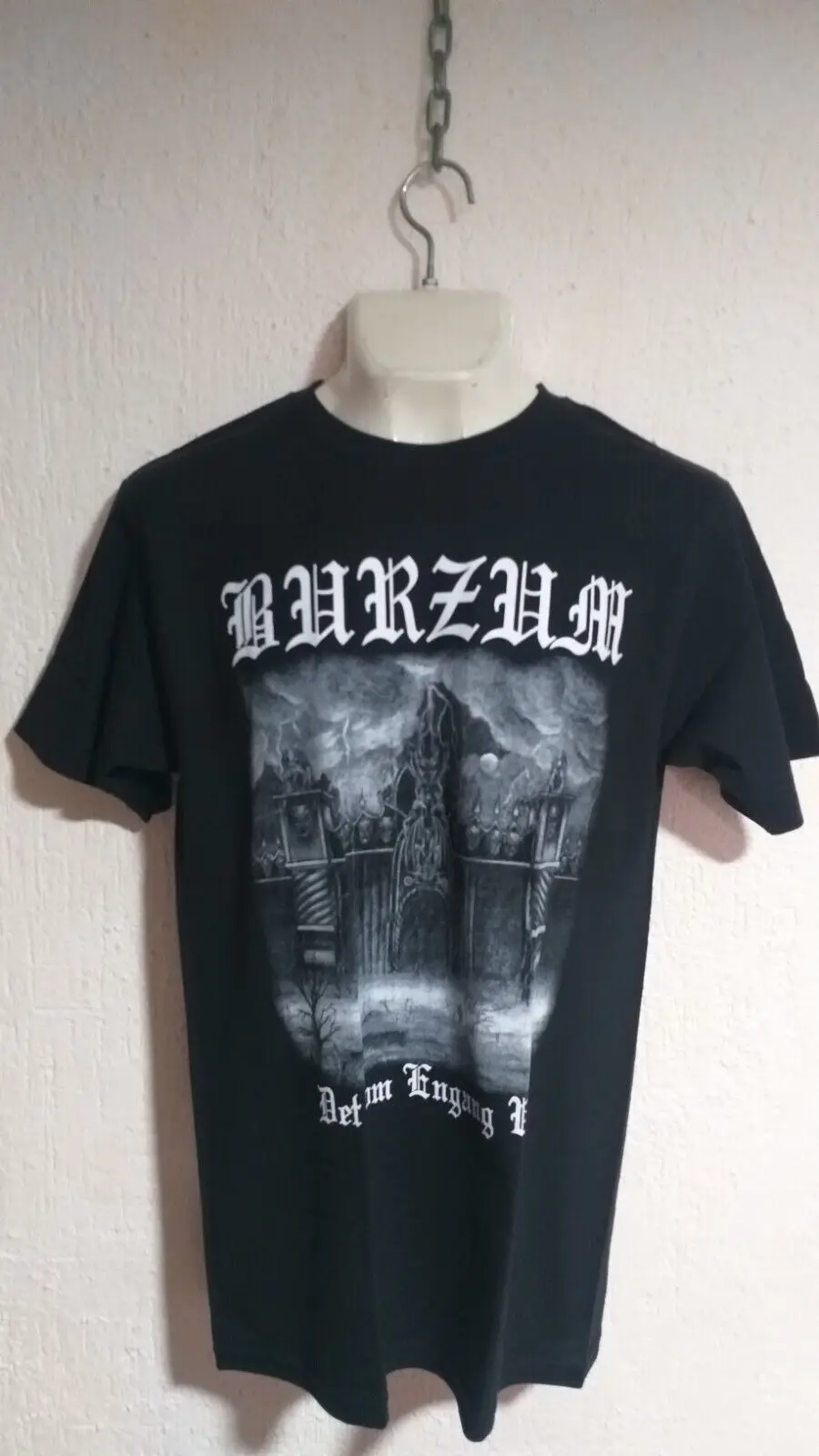 Det som engang var T shirt black metal mayhem emperor darkthrone